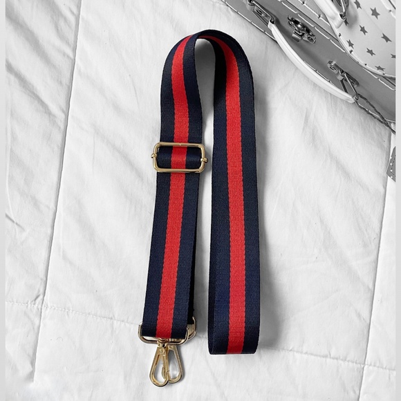 Blue & Red Web Canvas Strap Replacement - Picture 2 of 8